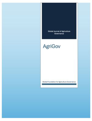 Innovate and Publish-AgriGov